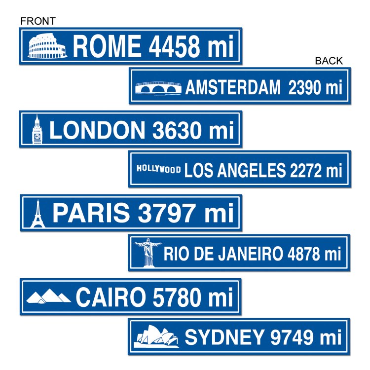 Travel St Signs
