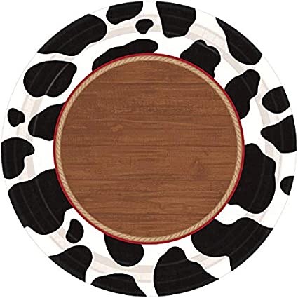 Yee Haw 7in Plates 8ct