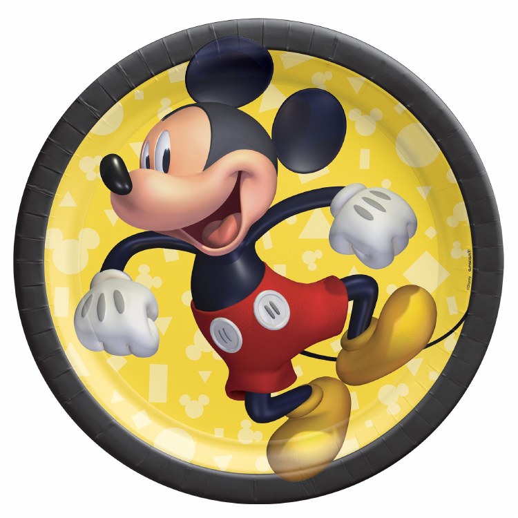 Mickey Mouse Forever 7in. Paper Plates • 8 Count