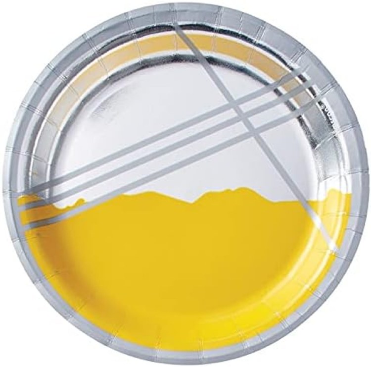 Yellow Facet 7" Plate