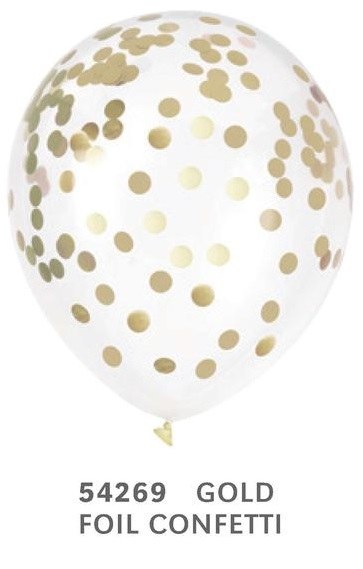 BllnBag Confetti Gold 6pk