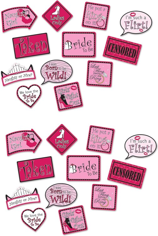 Photo Props Bachelorette