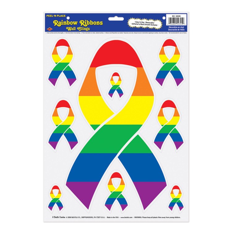 Peel N Place Rainbow Ribbon