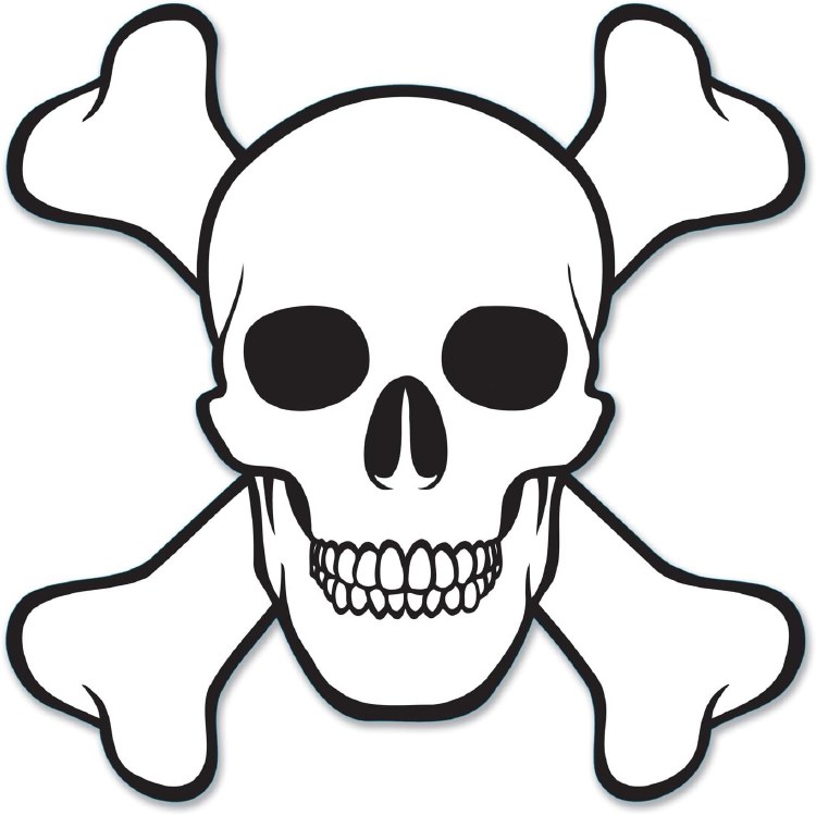 Skull/Crossbones Cutouts