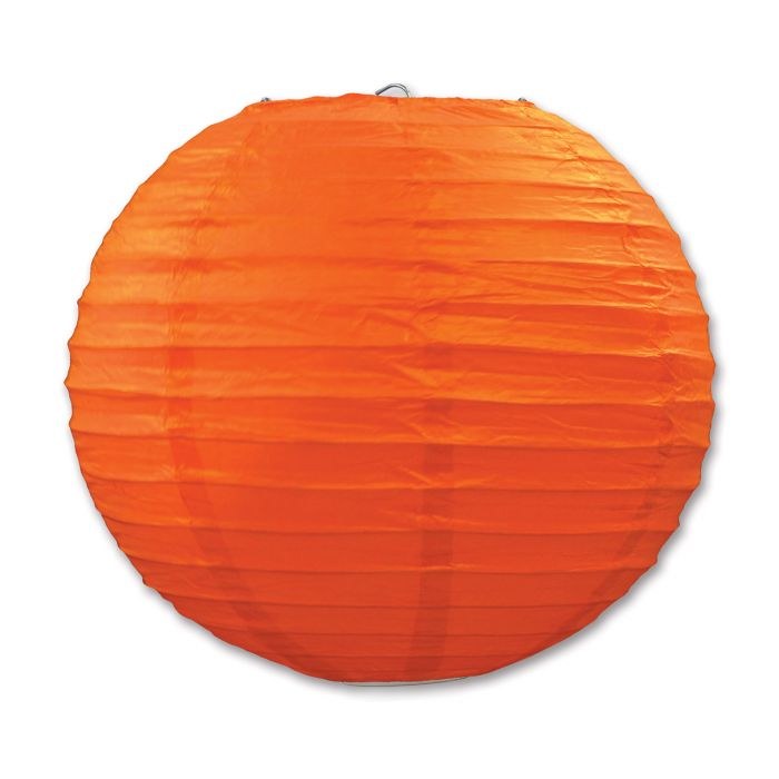 Paper Lanterns Orange 3pk