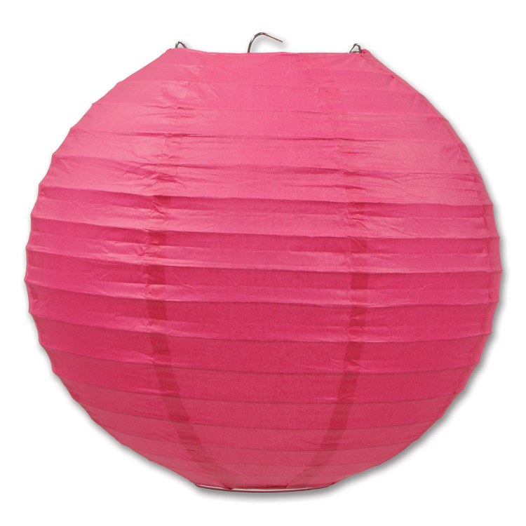 Paper Lanters Ht Pink 3pk