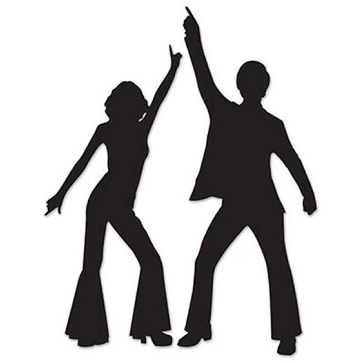 Cutouts Disco Silhouettes
