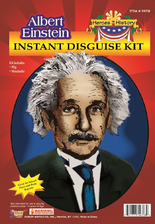 Einstein Wig/Mustache