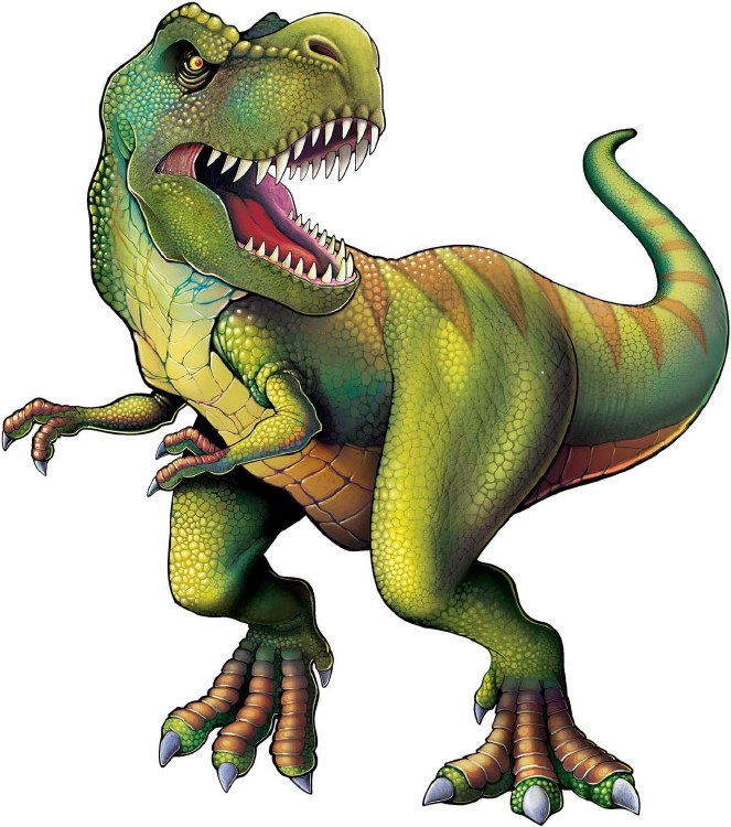 Jointed T-Rex Cutout