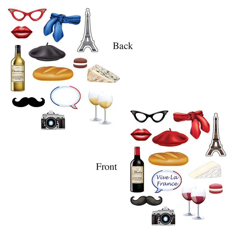 French Photo Signs