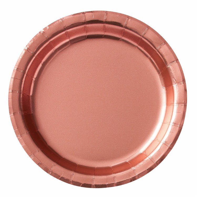 Rose Gold 6.75" Plates