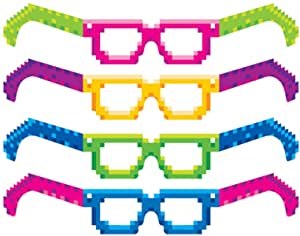 8-Bit Glasses 4pk