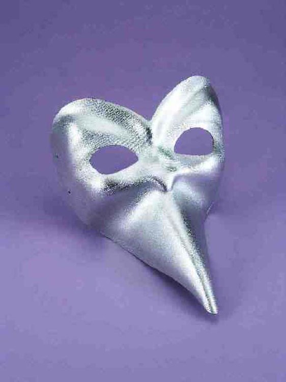 Mask Italian Ballo Silver
