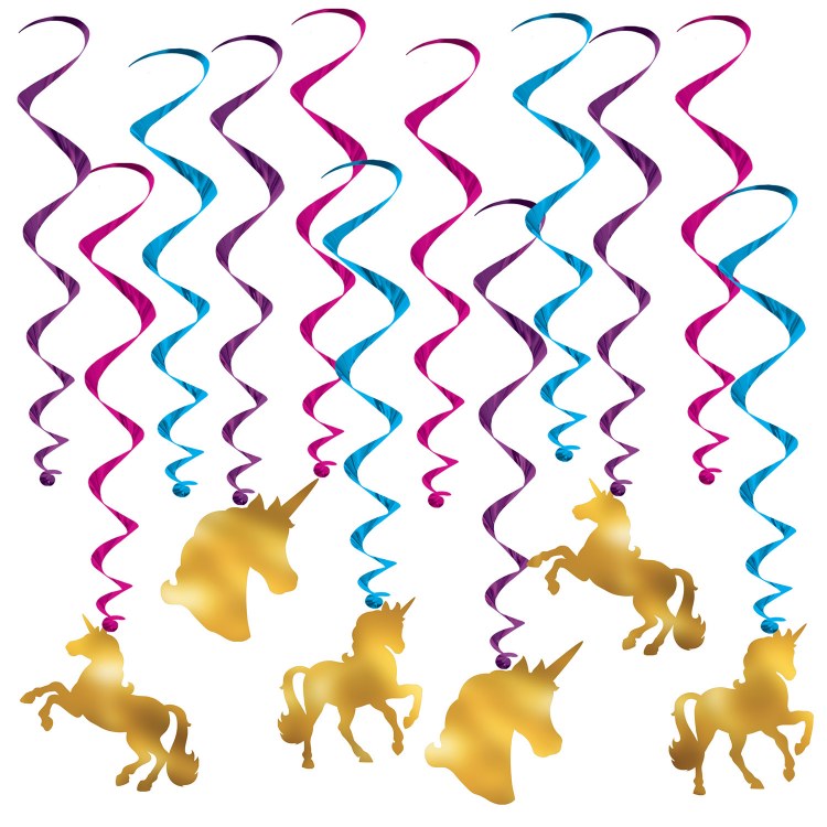 Unicorn Whirls 12pc