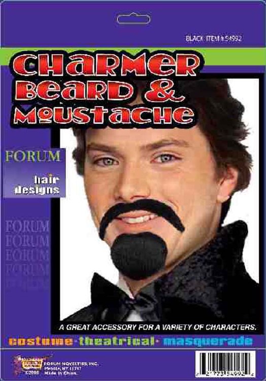 Beard/Moustache Charmer Black