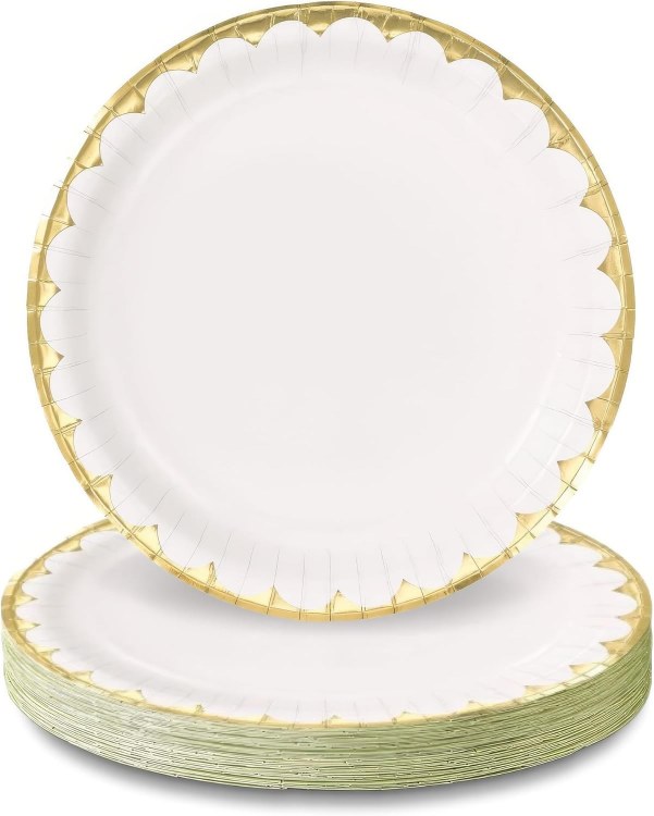 Plate Paper White/GD