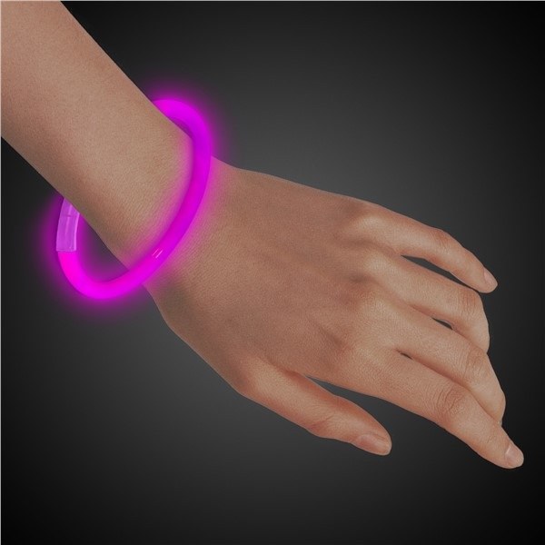 Glow Bracelet Pink 8in