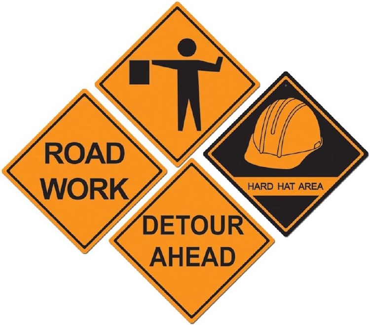 Construction Sign Cutouts