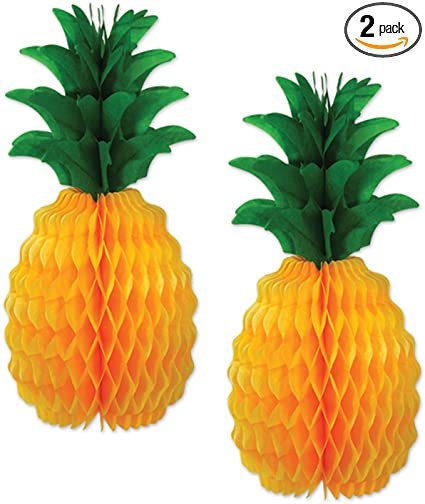 Pineapple Centerpieces 12in