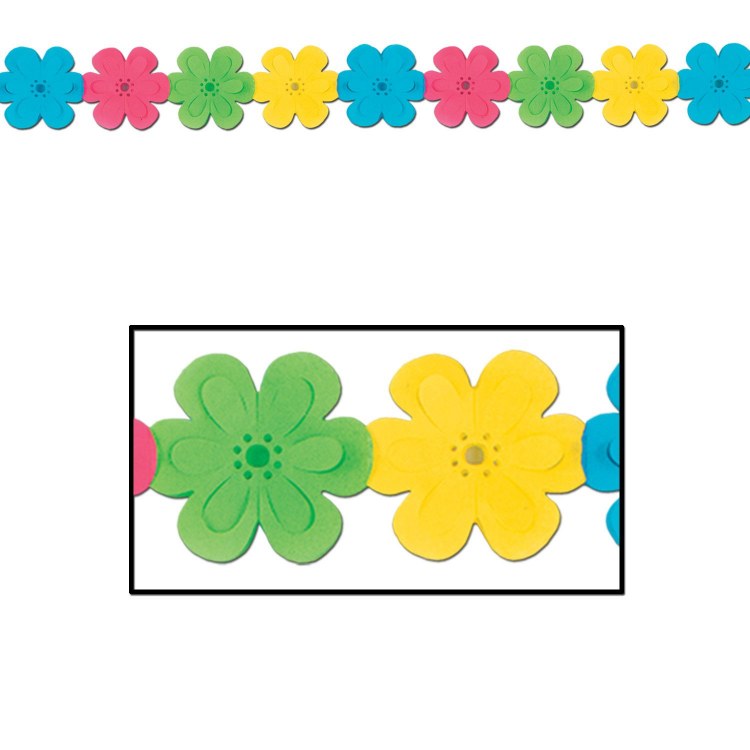 12ft. Paper Flower Garland