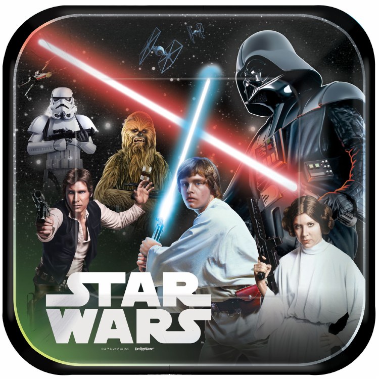 Star Wars Classic 9" Plates
