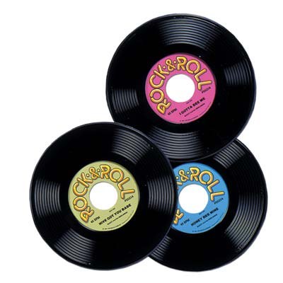 Records Plastic 3 Pack