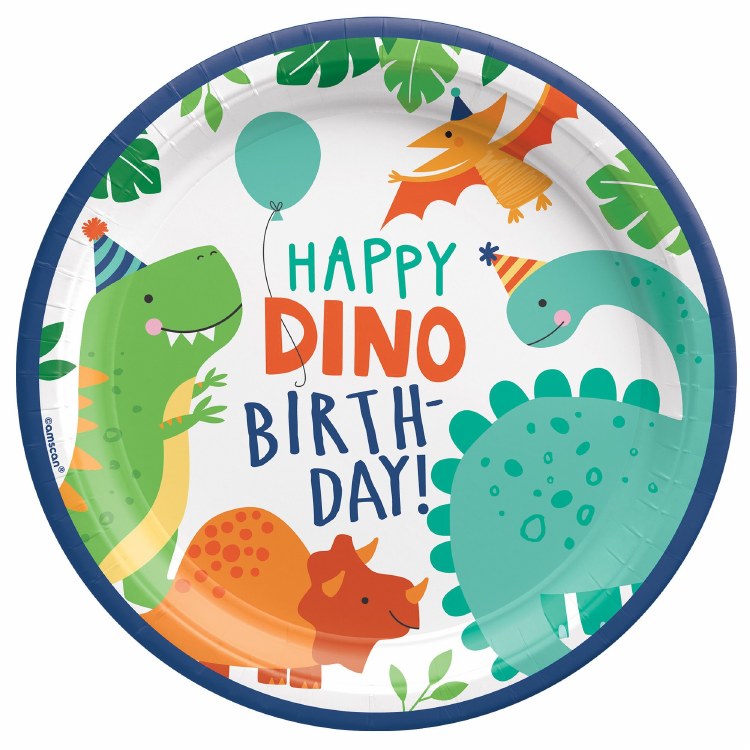 Dino-Mite Party 9in Plt