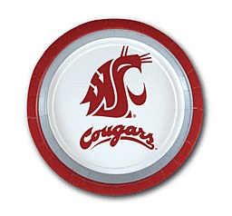 Washington State University 9in Plates 10ct