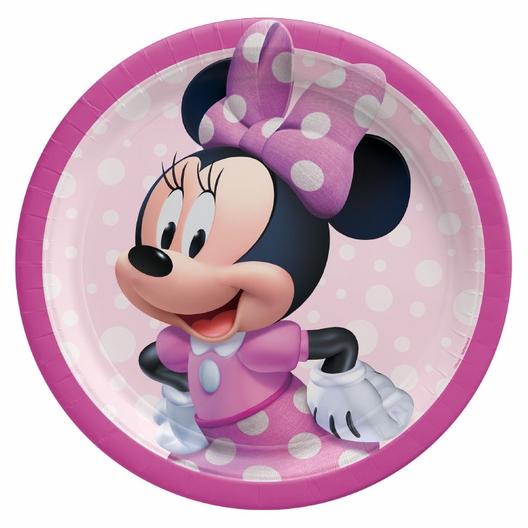 Minnie Mouse Forever 9in. Paper Plates • 8 Count