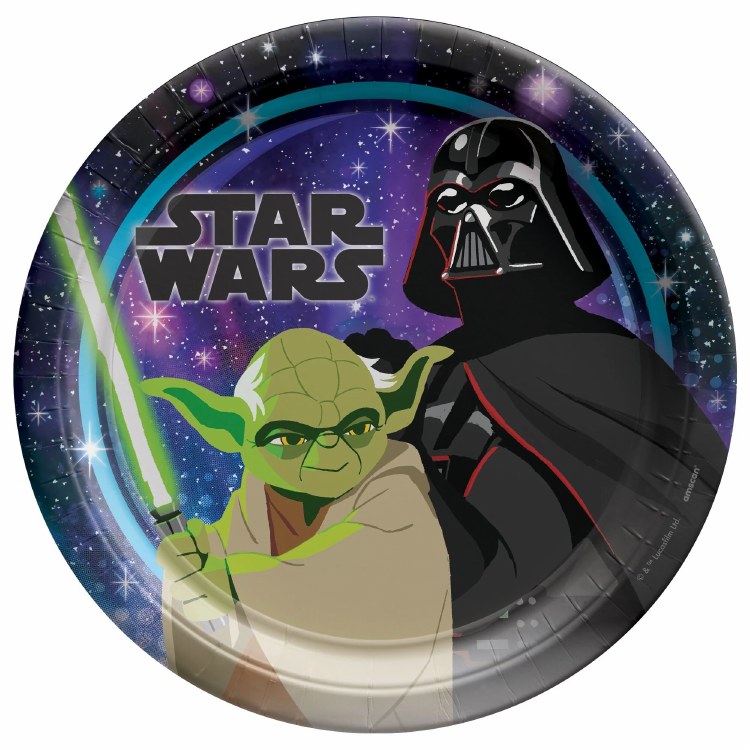 Star Wars Galaxy 9" Plates