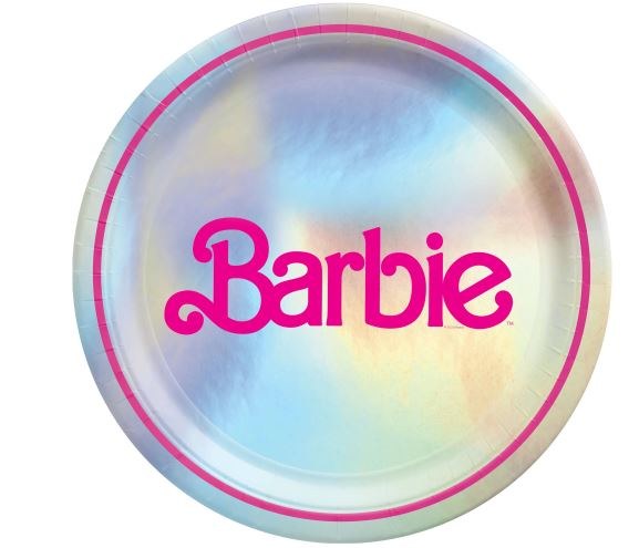 Barbie Malibu 9" Plates