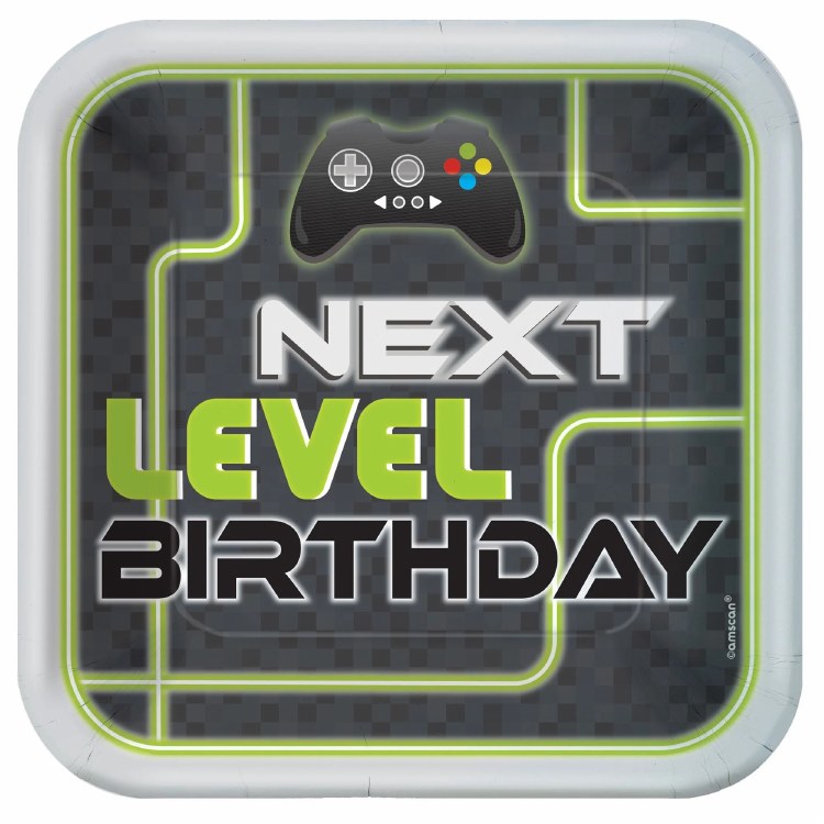 Plate 9" SQ Level Up