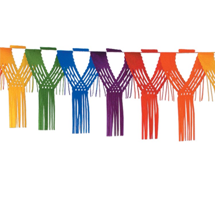 Garland Fringe Rainbow