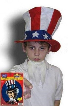 Uncle Sam Instant Disguise Kit