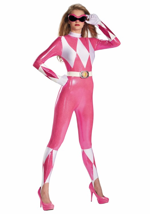 Pink Ranger Sassy Adult Small