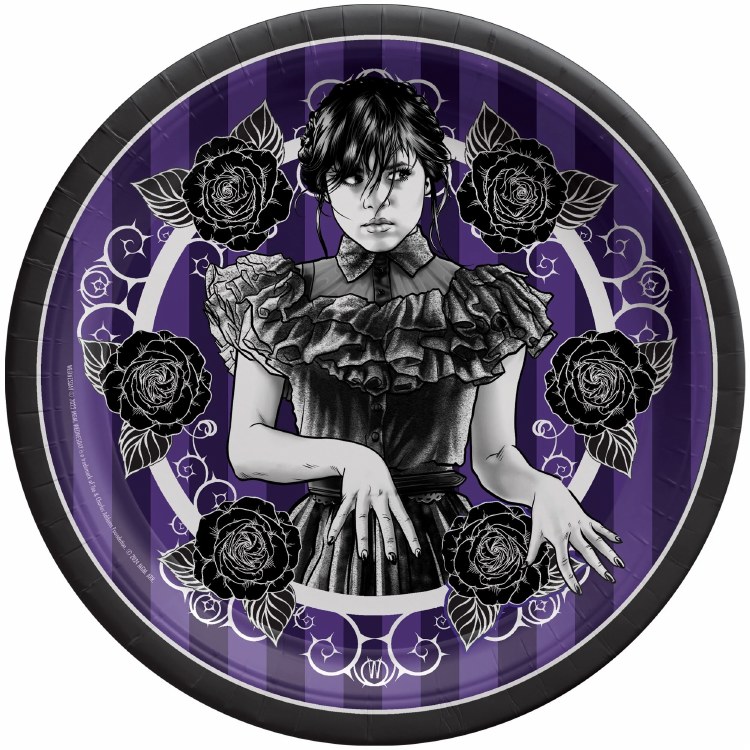 Wednesday 9" Plates