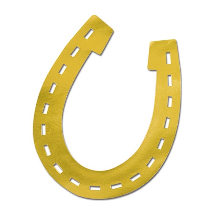 Horse Shoe Cutout Foil