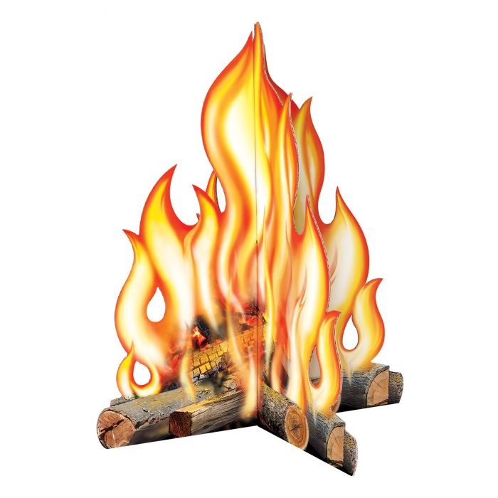 3-D Prop Campfire
