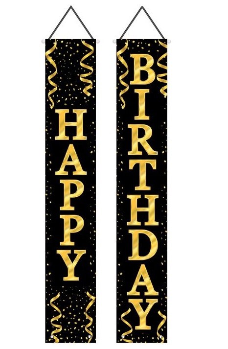 Happy Birthday B/G Door Panel