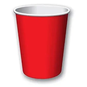 Classic Red 9oz Paper Cups