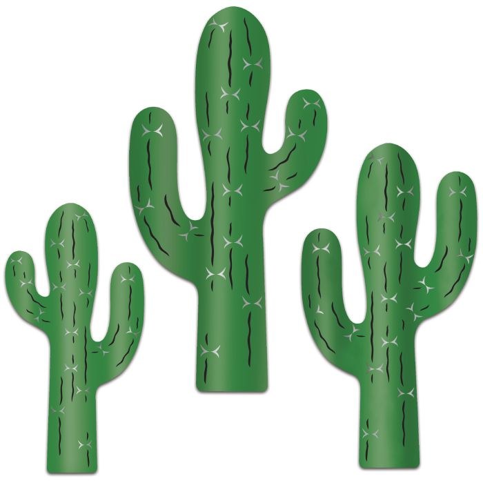 Cactus Foil Cutouts