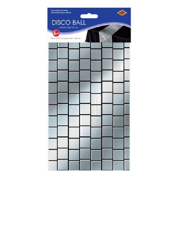 Disco Balll Table Runner