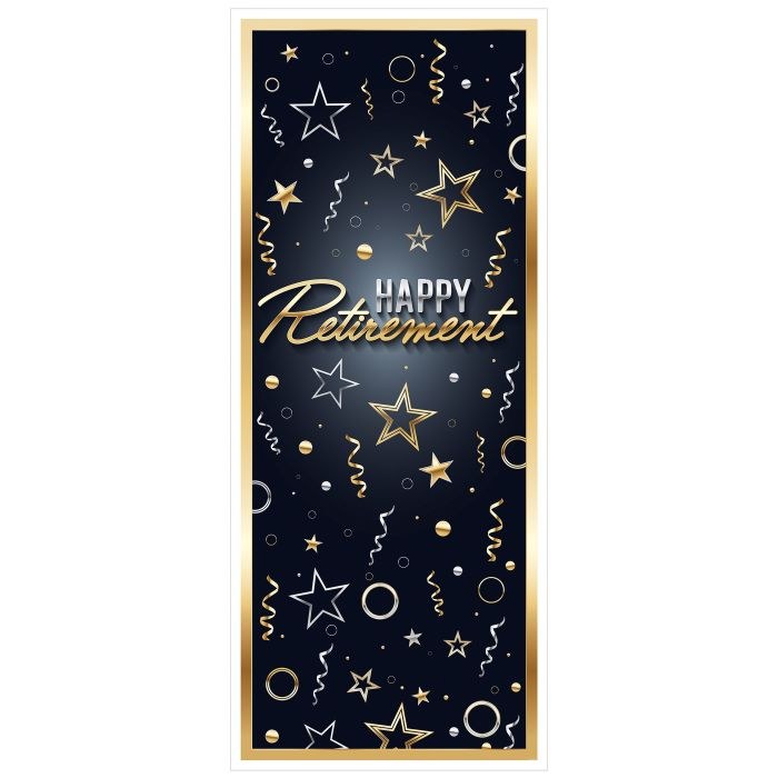 Happy Retirement Door Cover