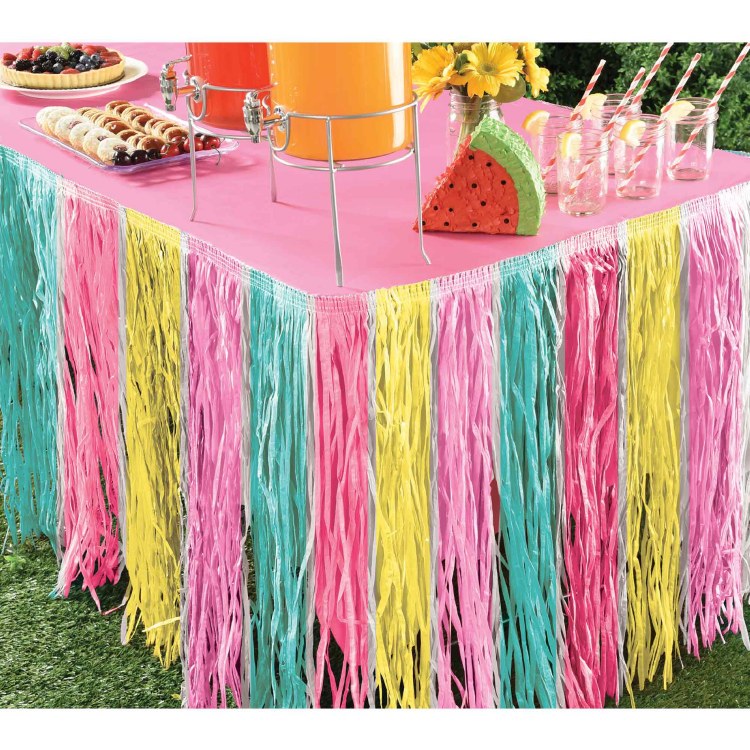 Just Chillin Grass Table Skirt