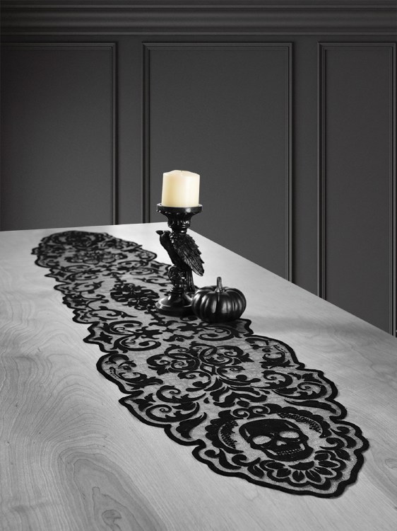 Glam Boneyard Table Runner