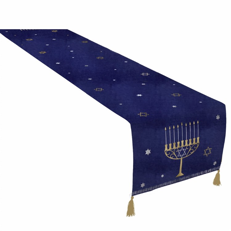 Table Runner Hanukkah