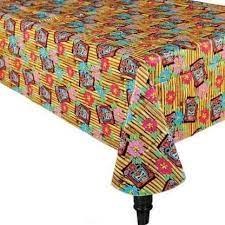 Tiki Vinyl Tablecover