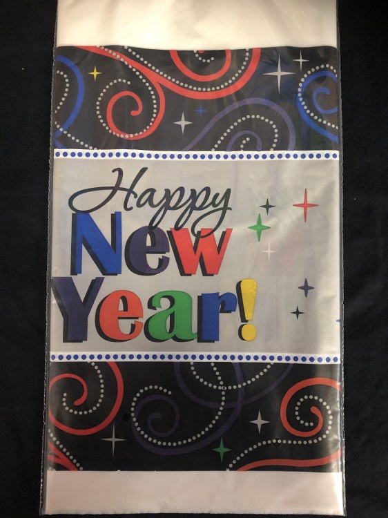 Cheers New Year Tablecover