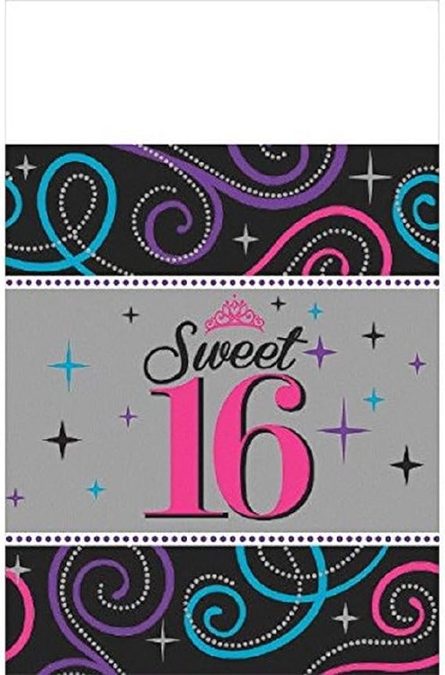 Sixteen Celebration Tablecover