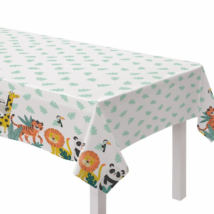 Get Wild Plastic Tablecover